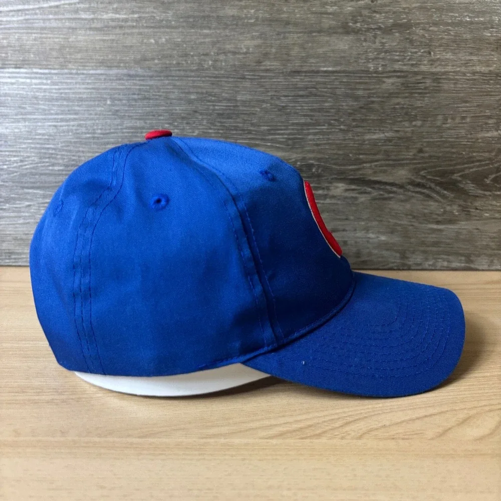 Vintage Chicago Cubs Hat‎ Cap Snap Back S/M Blue MLB Baseball Outdoor Cap